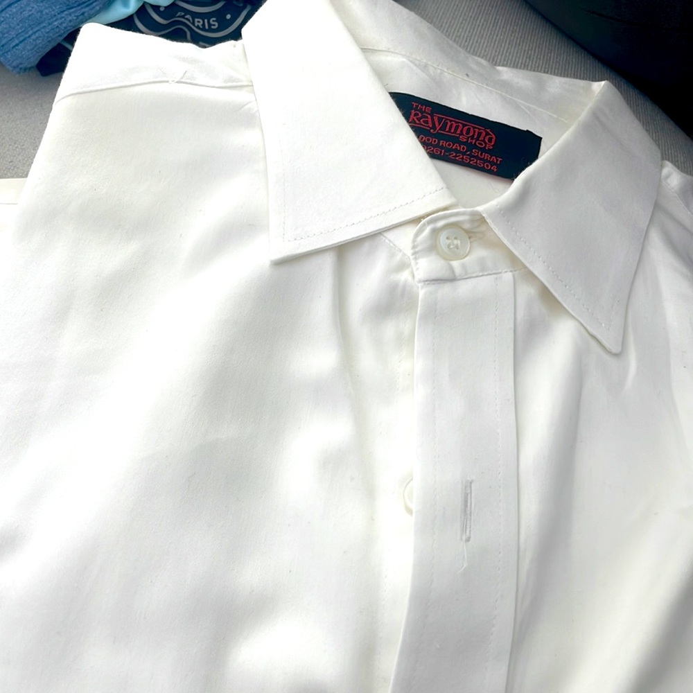 2 Raymond white shirt